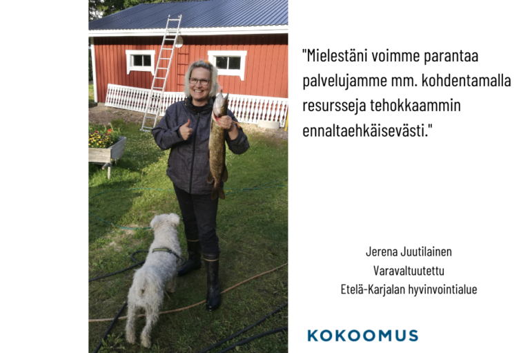 Jerena Juutilainen: “Vähäinenkin apu on parempi, kun ei apua lainkaan.”