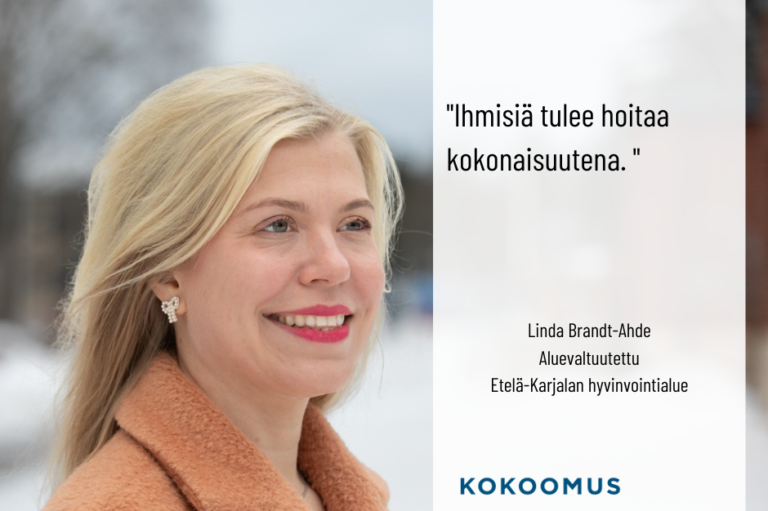 Linda Brandt-Ahde: “Aluevaltuustossa uudelleen rakennetaan Etelä-Karjalan hyvinvointipalvelut”