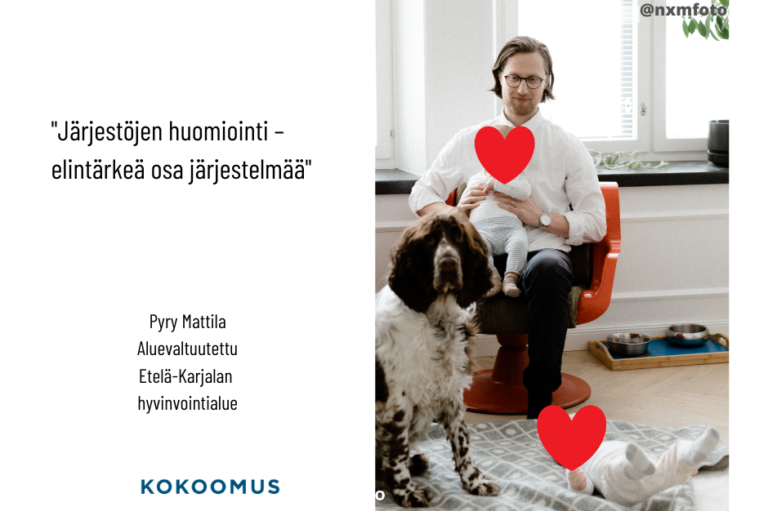 Pyry Mattila: “Järjestöjen huomiointi – elintärkeä osa järjestelmää”