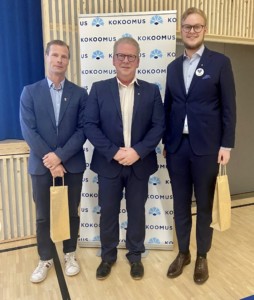 Kaakkois-Suomen Kokoomus piirihallitus, piirin puheenjohtaja sekä varapuheenjohtajat