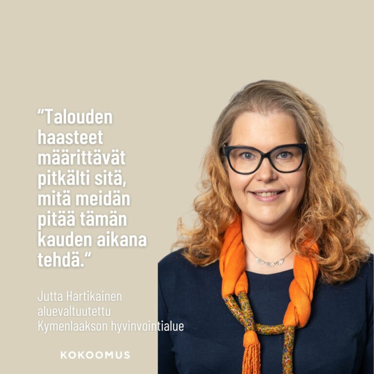 Jutta Hartikainen: Hyvinvointialueella  riittää tehtävää