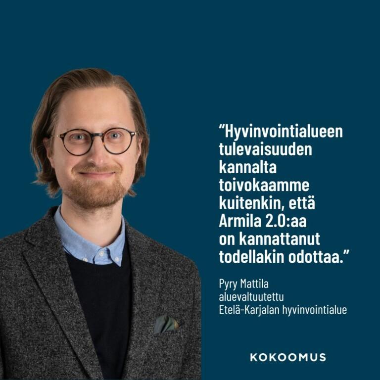 Pyry Mattila: Armila 2.0 – hyvää kannattaa odottaa?